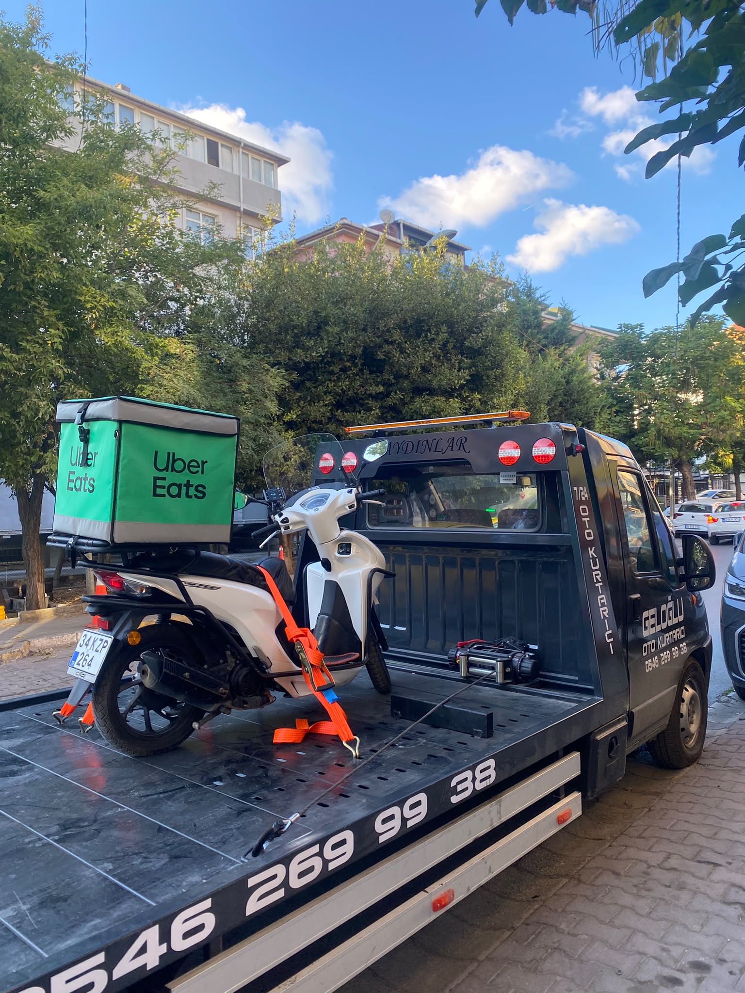 Geloğlu Oto Kurtarıcı motosiklet taşıma hizmeti